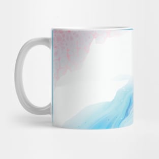 Summer Vibes Marble Waves Mug